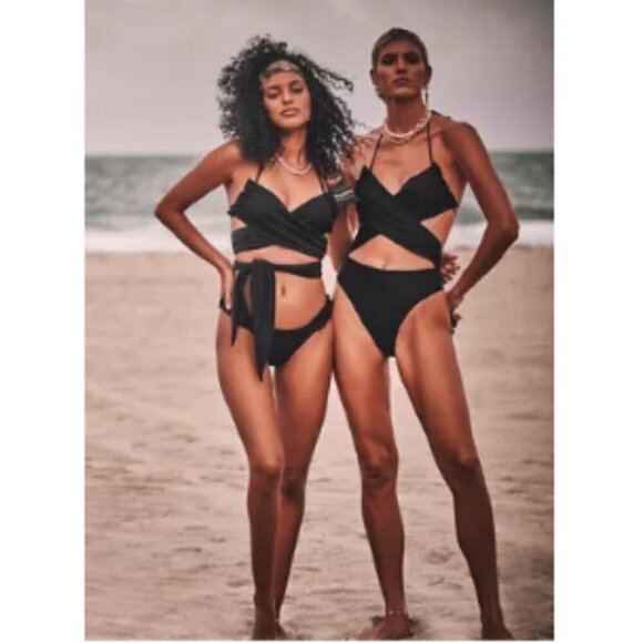 💕DEVON WINDSOR💕 Astrid Full Piece Midnight Green ~ One-Piece Swimsuit S NWT - Picture 6 of 14